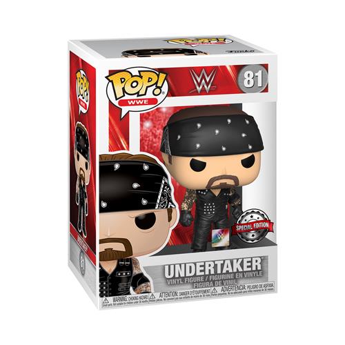 WWE - POP FUNKO VINYL FIGURE 81 BONEYARD UNDERTAKER 9CM