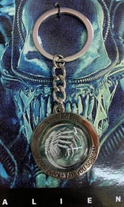 AL-102 - ALIEN - KEYRING - IN SPACE NO ONE CAN HEAR YOU SCREAM