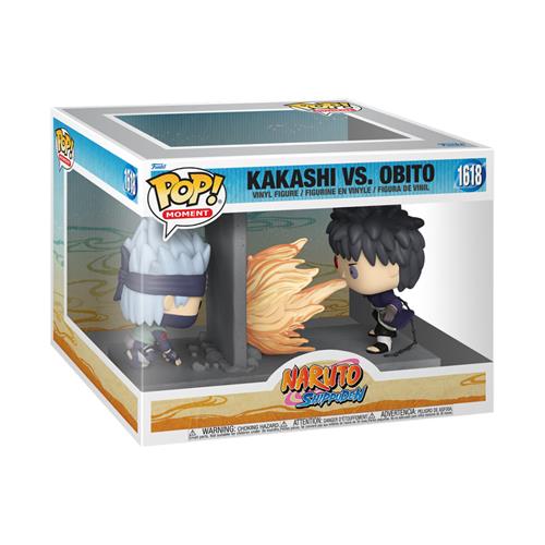 NARUTO SHIPPUDEN - POP FUNKO MOMENT VINYL FIGURE 1618 KAKASHI VS OBITO