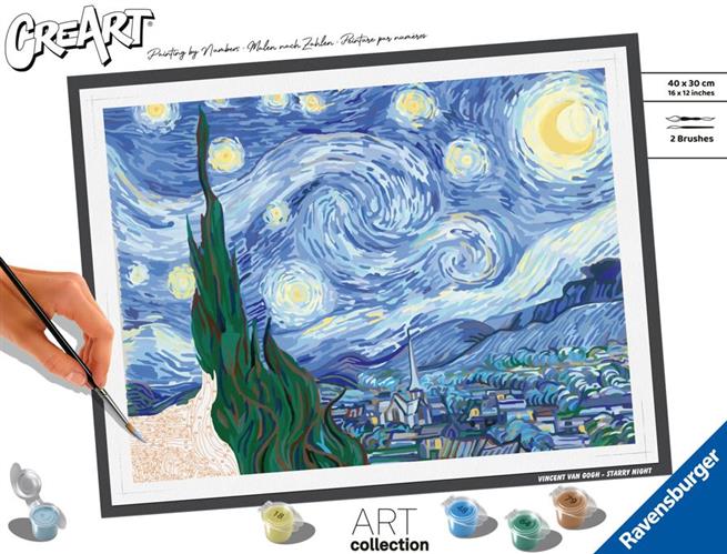 23518 - CREART SERIE B ART COLLECTION - VAN GOGH: NOTTE STELLATA