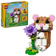 31376 - LEGO CREATOR - SIMPATICO CRICETO CON FIORE
