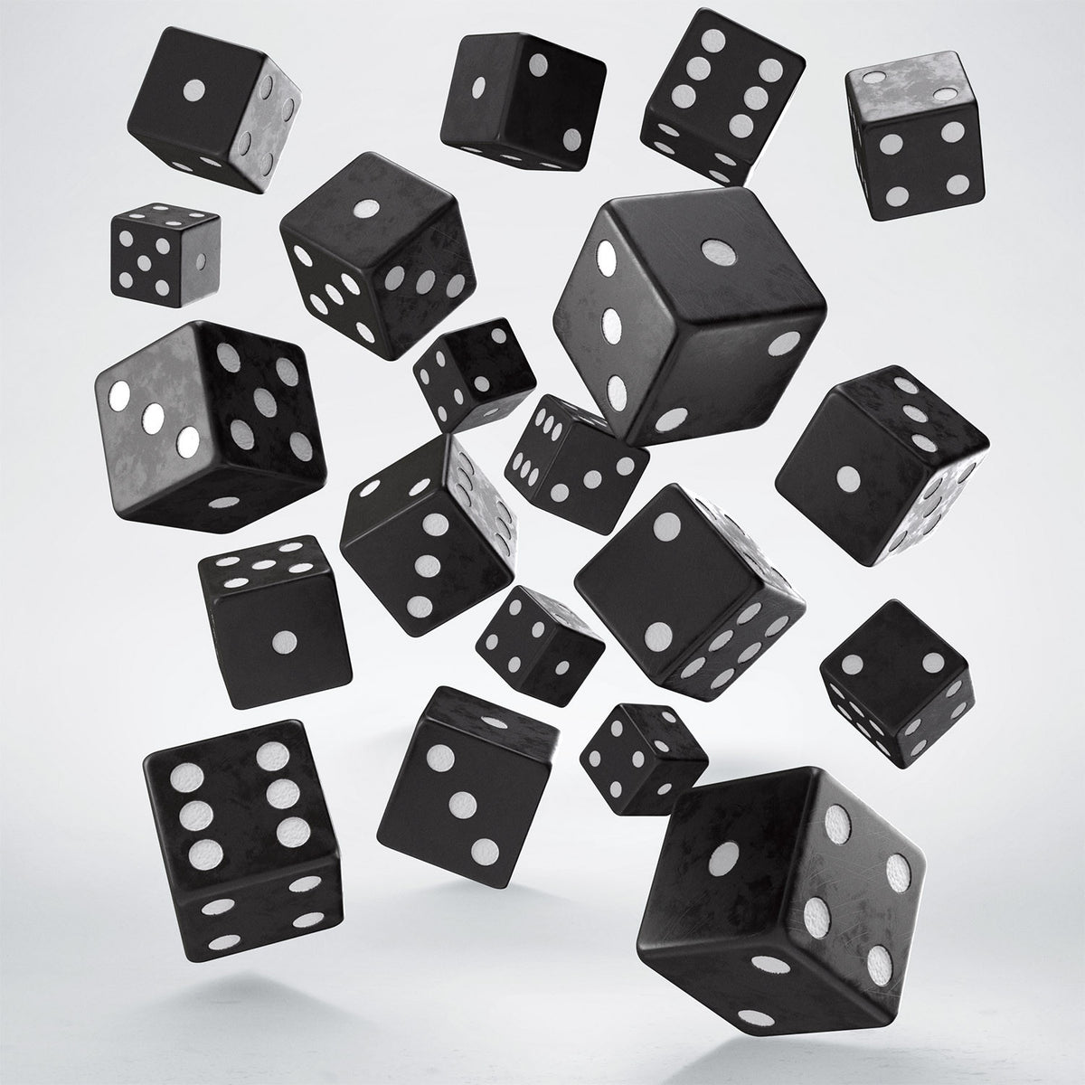 S20601 - FULL PACK OF D6S: BLACK&WHITE