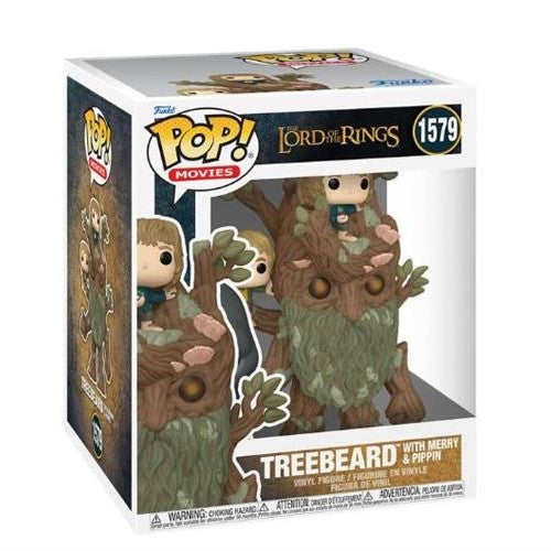 THE LORD OF THE RINGS - POP FUNKO SUPER VINYL FIGURE 1579 TREEBEARD W/MARY & PIP
