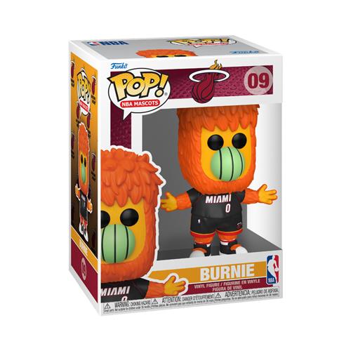 NBA (MASCOTS) - POP FUNKO VINYL FIGURE 09 MIAMI BURNIE 9CM