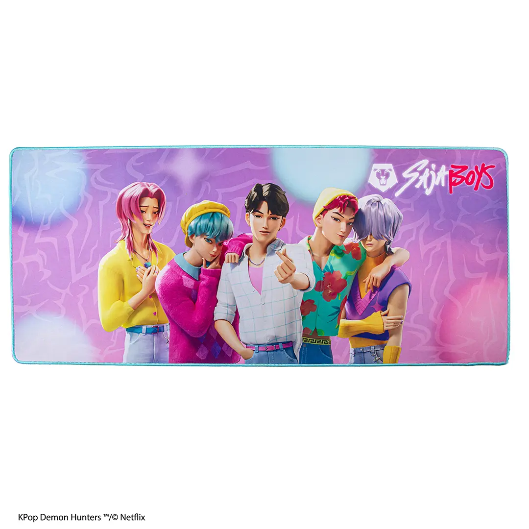 CR2524 - TAPPETINO DA SCRIVANIA XL - SAJA BOYS - KPOP DEMON HUNTERS