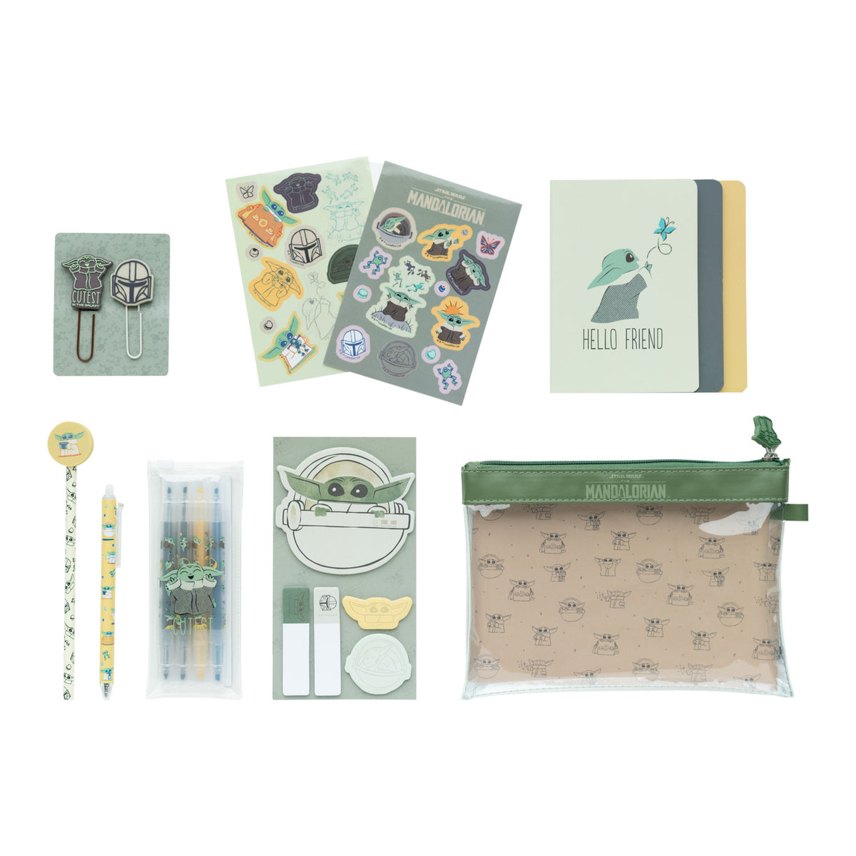 SETP003 - STAR WARS - SET CANCELLERIA - GROGU
