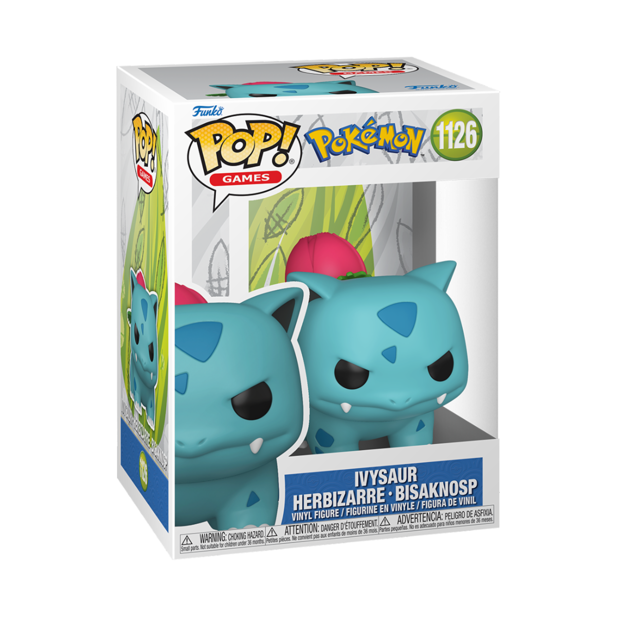 POKEMON - POP FUNKO VINYL FIGURE 1126 IVYSAUR 9CM
