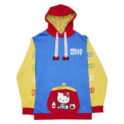 SANRIO - HELO KITTY 50TH ANNIVERSARY - FELPA CON CAPPUCCIO - HELLO KITTY S