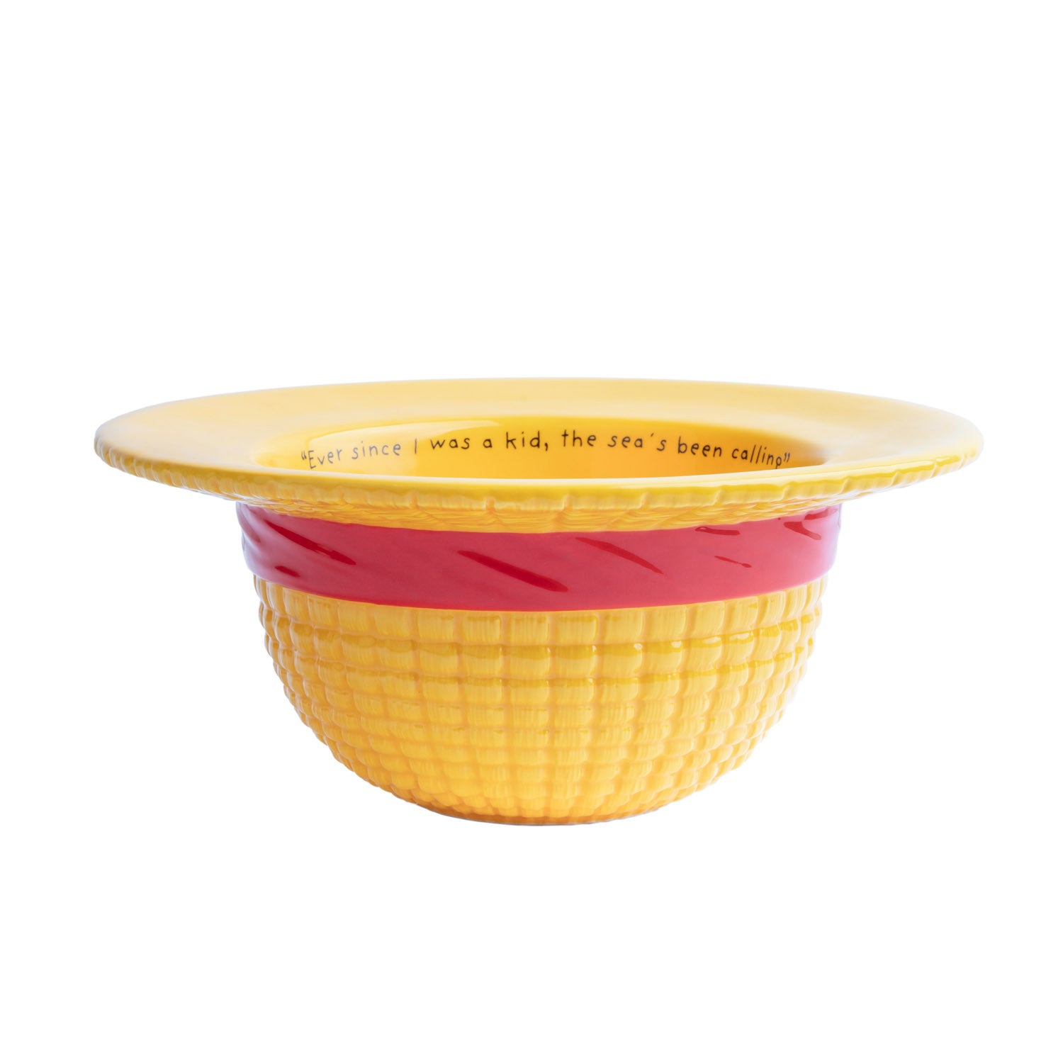 BOWE06 - ONE PIECE - BOWL 3D - CAPPELLO DI PAGLIA