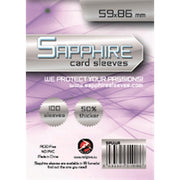 SAPPHIRE LILLA - 100 BUSTE PROTETTIVE 59X86MM