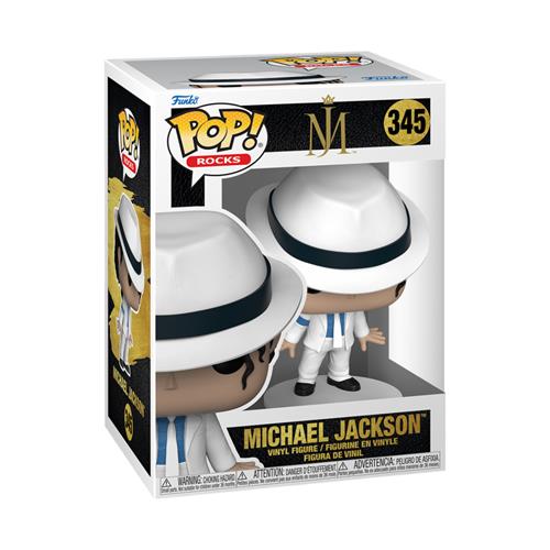 ROCKS - MICHAEL JACKSON - POP FUNKO VINYL FIGURE 345 MICHAEL JACKSON (SMOOTH CRIMINAL) 9CM