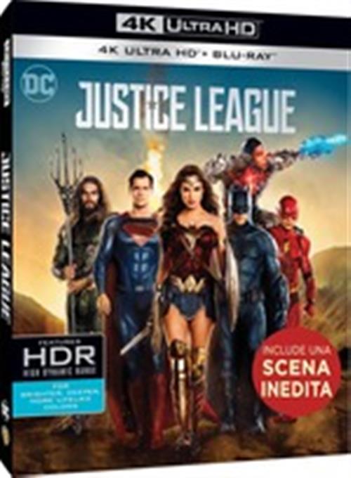 JUSTICE LEAGUE (4K Ultra HD + Blu Ray)