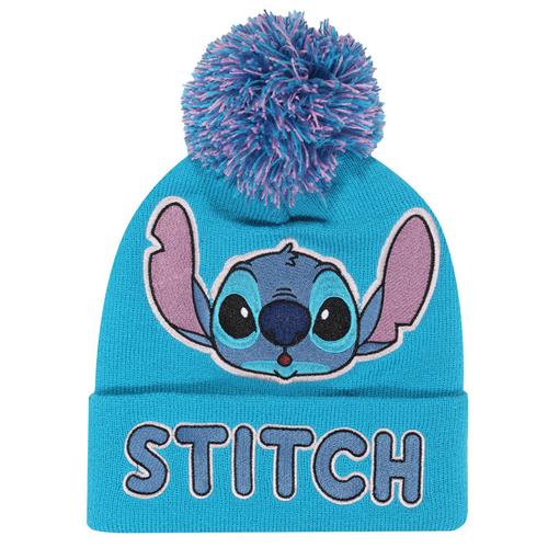 DISNEY: LILO AND STITCH - BEANIE POM- DIS08404BPCOS - STITCH FACE