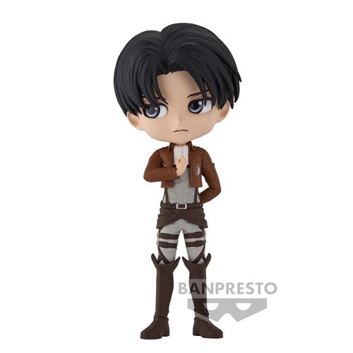 19778 - ATTACK ON TITAN - Q POSKET - LEVI (NORMAL COLOR VERSION) - FIGURE 14CM