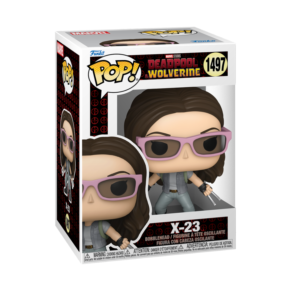 MARVEL: DEADPOOL & WOLVERINE - POP FUNKO VINYL FIGURE 1497 X-23 9 CM