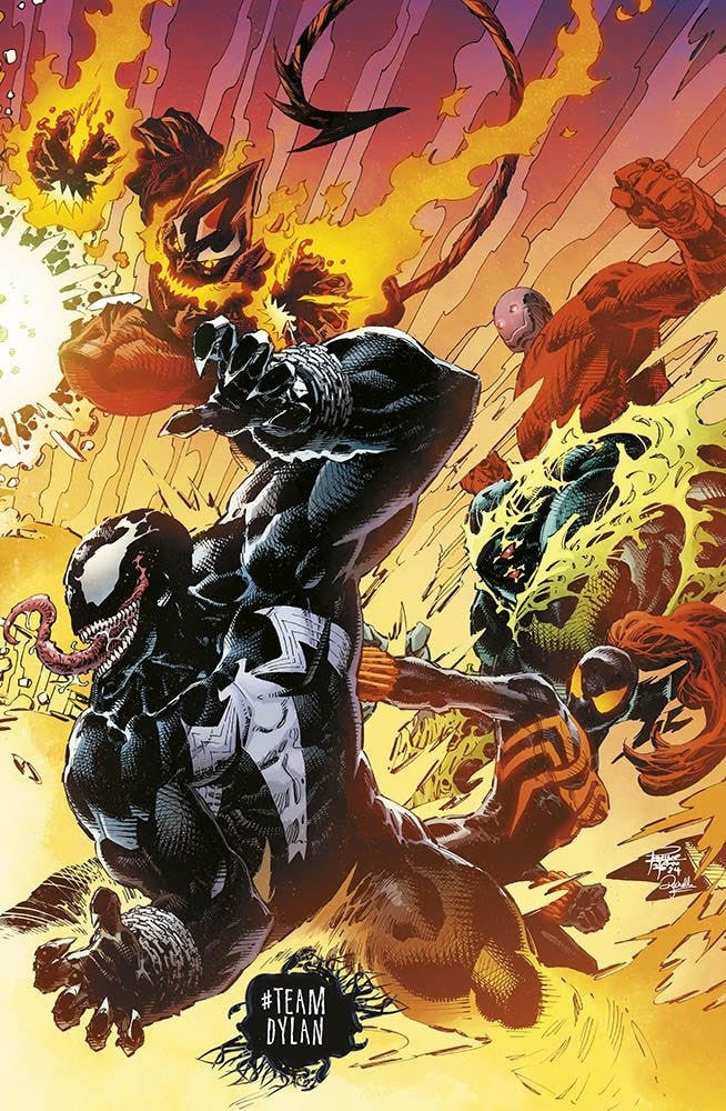 MARVEL MINISERIE 284 - VENOM WAR 1 - VARIANT TEAM EDDIE/TEAM DYLAN