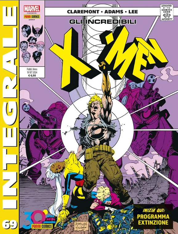 MARVEL INTEGRALE - X-MEN DI CHRIS CLAREMONT 69