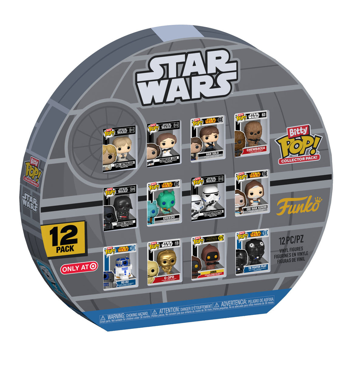 85925 - STAR WARS - FUNKO BITTY POP VINYL FIGURE - A NEW HOPE 12PC MULTIPACK
