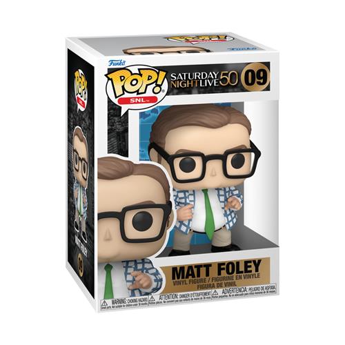 SATURDAY NIGHT LIVE: 50TH ANNIVERSARY - POP FUNKO VINYL FIGURE 09 MATT FOLEY 9CM