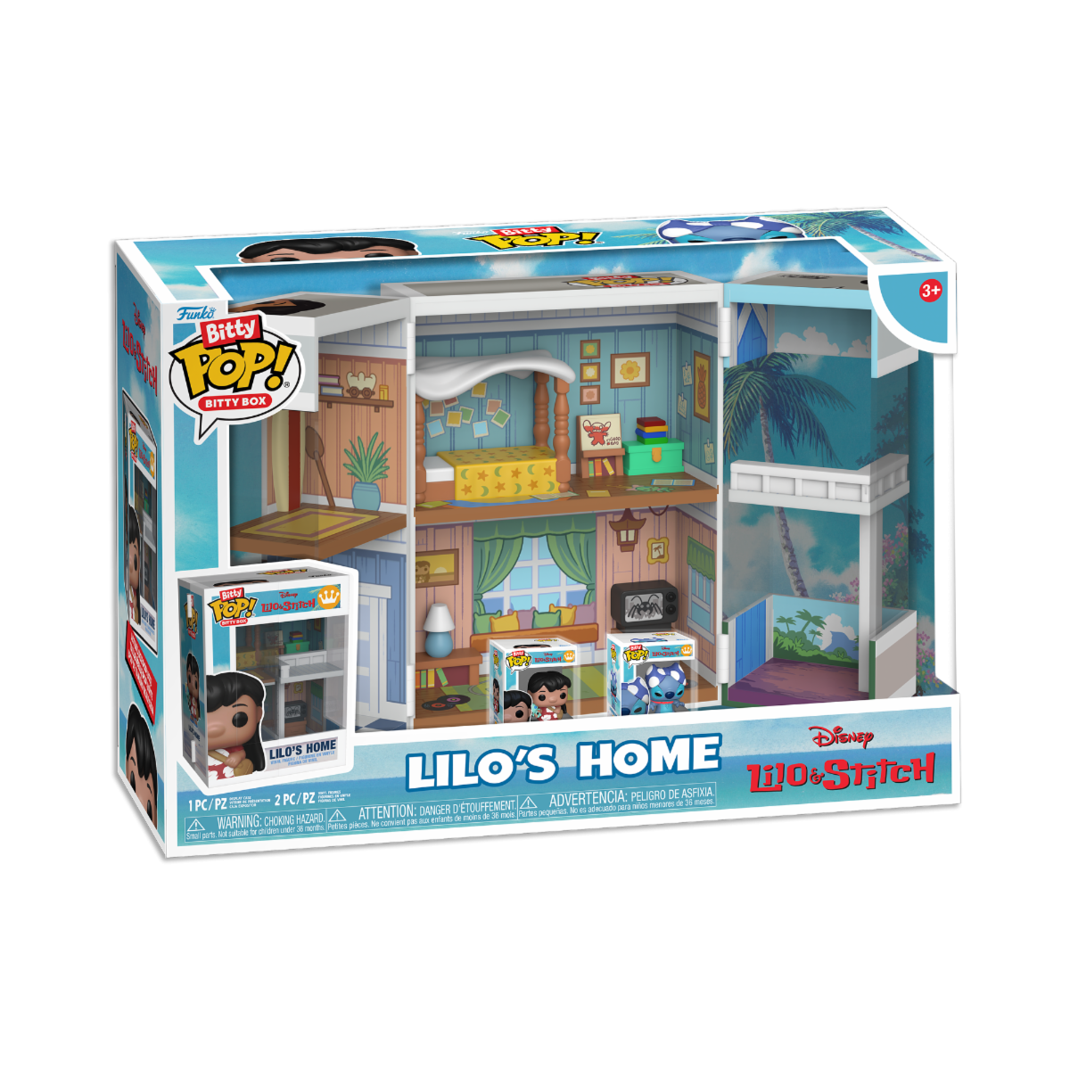 85536 - DISNEY: LILO & STITCH - POP FUNKO BITTY BOX VINYL FIGURE - LILO'S HOME