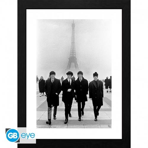 GBYDCO582 - THE BEATLES - FRAMED POSTER (30X40) - PARIS