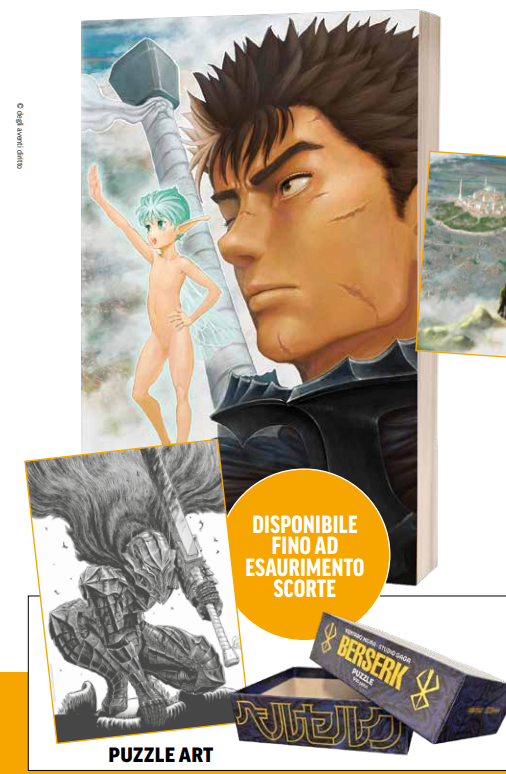 BERSERK COLLECTION 43 CON PUZZLE 500 PEZZI