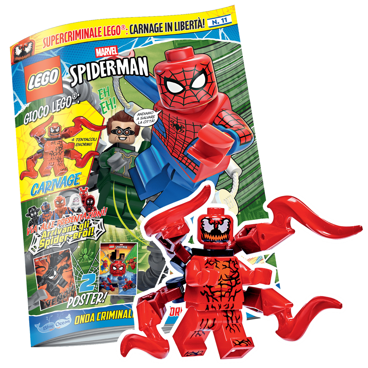 LEGO SPIDER-MAN N.11 - GIOCO LEGO: CARNAGE