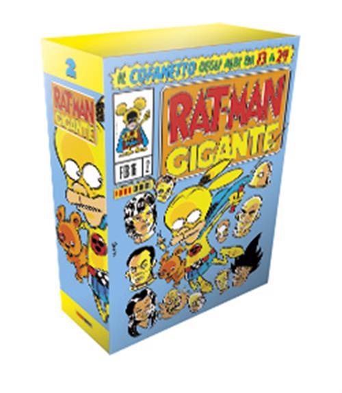 RAT-MAN GIGANTE 2 - COFANETTO VUOTO (13-24) CON SCHEDE PERSONAGGI