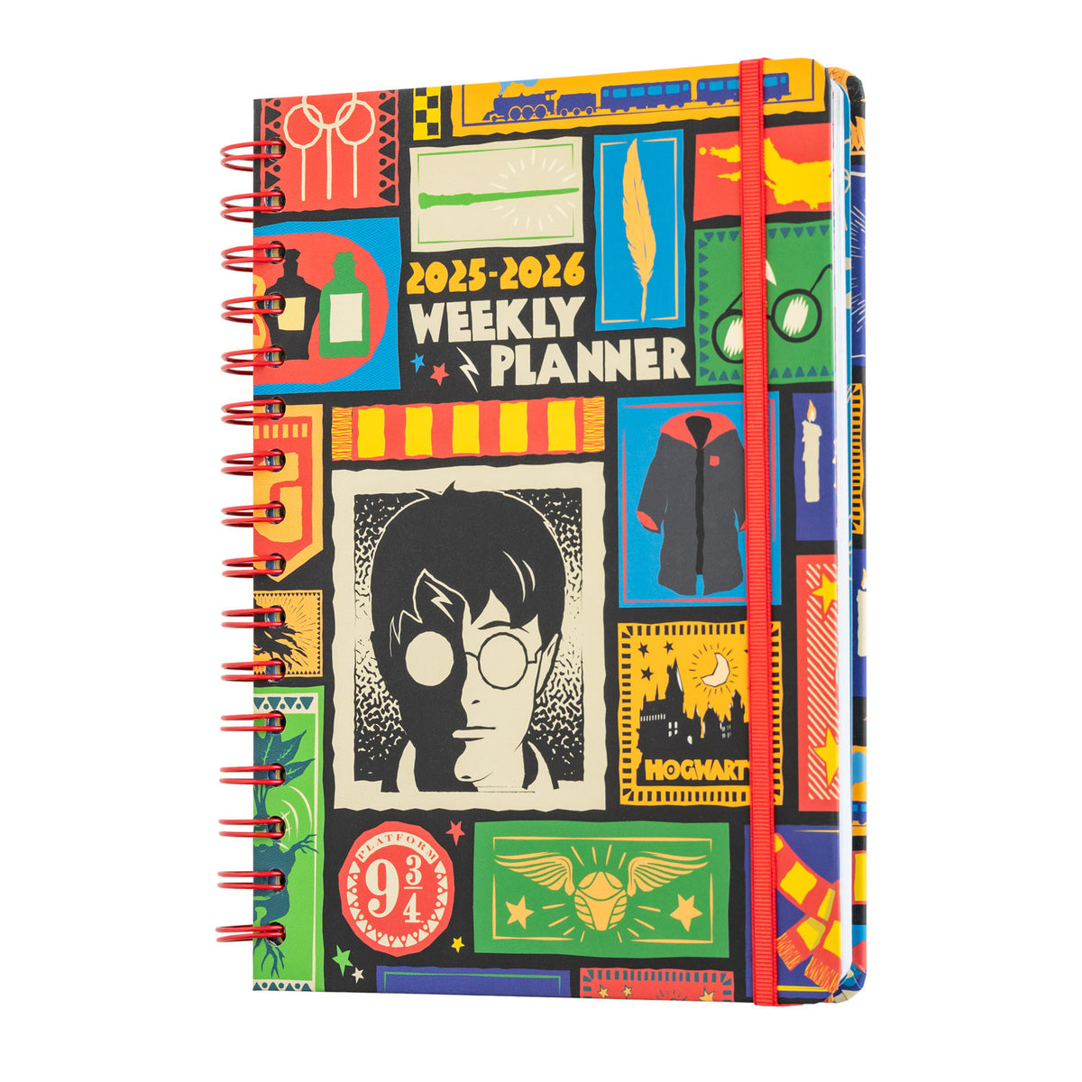 AEESVA52501 - HARRY POTTER - AGENDA SCOLASTICA 2025/2026 SETTIMANALE A5 12 MESI