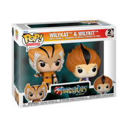 THUNDERCATS - POP FUNKO VINYL FIGURE 2-PACK - WILYKAT/WILYKIT 2PK 9CM