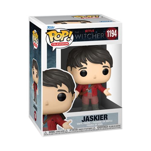THE WITCHER - POP FUNKO VINYL FIGURE 1194 JASKIER (RED OUTFIT) 9CM