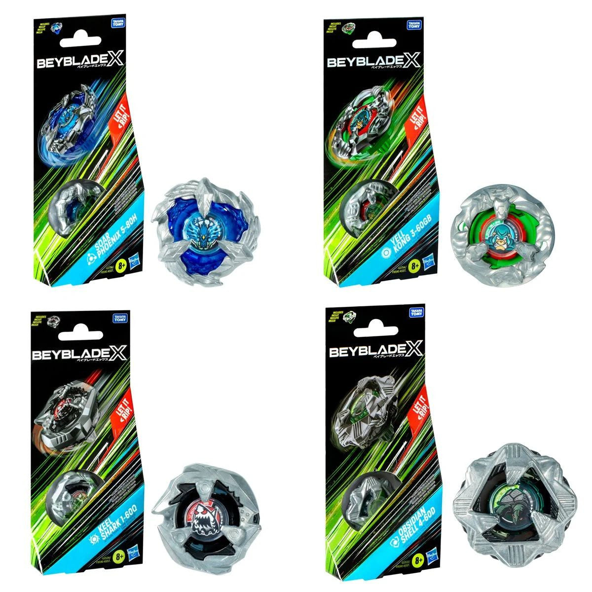BEYBLADE-X - WAVE 4 - GRAVESAND ASSORTMENT