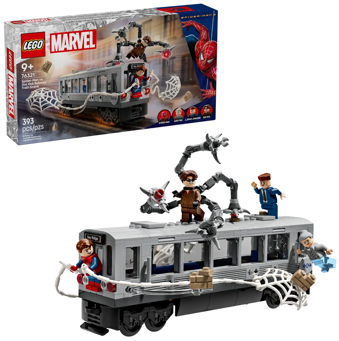 76321 - SUPER HEROES MARVEL - SPIDER-MAN CONTRO DOC OCK: DUELLO SUL TRENO