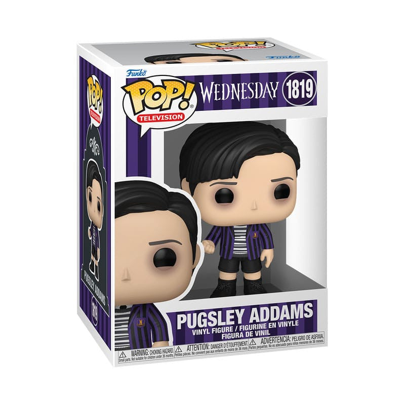 WEDNESDAY - POP FUNKO VINYL FIGURE 1819 PUGSLEY ADDAMS 9CM