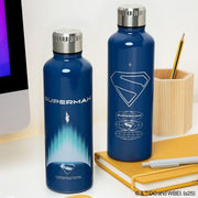 PP14871SMT - DC COLLECTION: SUPERMAN - SUPERMAN THEATRICAL METAL WATER BOTTLE