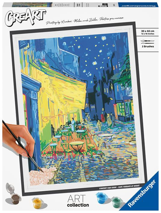 23519 - CREART SERIE B ART COLLECTION - VAN GOGH: TERRAZZA DEL CAFFE' DI SERA