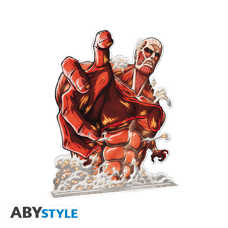 ABYACF212 - ATTACK ON TITAN - XXL ACRYL 2D PRINT FIGURE - COLOSSAL TITAN