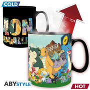 ABYMUGA591 - POKEMON - TAZZA HEAT CHANGE - 460 ML - ACCHIAPPALI TUTTI