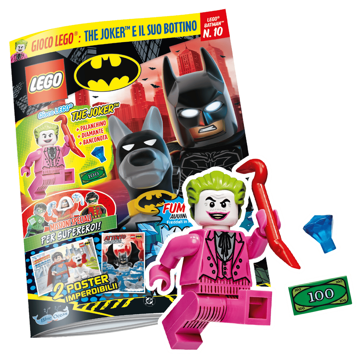#Duplicato#LEGO BATMAN N.10 - GIOCO LEGO: THE JOKER