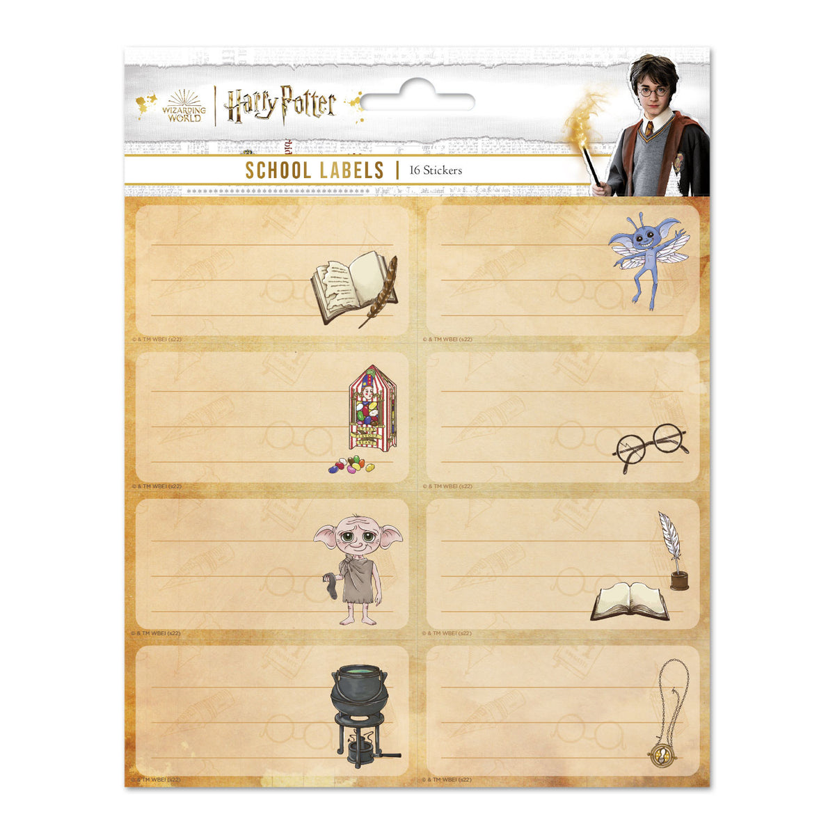 ELE0291 - HARRY POTTER - ETICHETTE