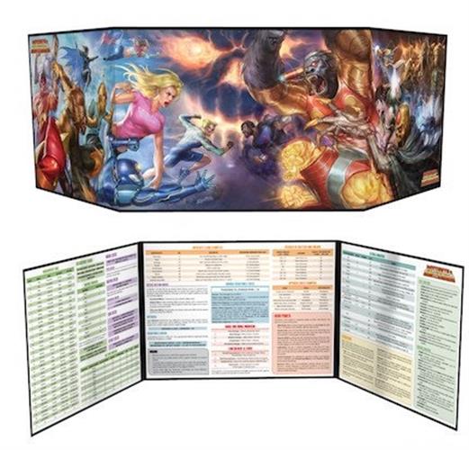 MUTANTS AND MASTERMINDS - SCHERMO DEL GAMEMASTER