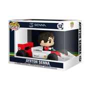 RACING - POP FUNKO RIDE SUPER DELUXE VINYL FIGURE 12 SENNA (MCLAREN) 15CM