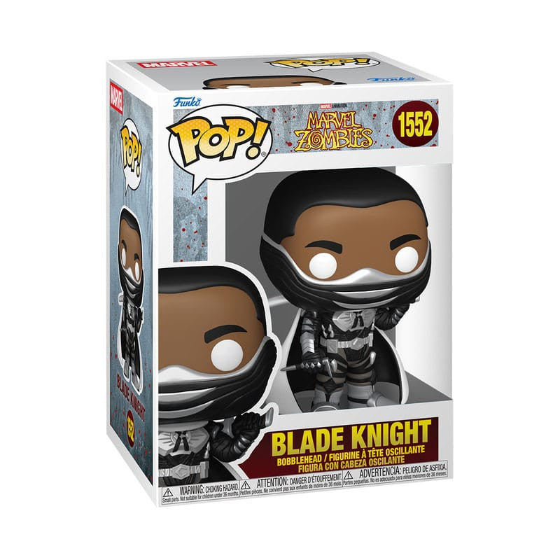 MARVEL: ZOMBIES - POP FUNKO VINYL FIGURE 1552 BLADE KNIGHT 9CM