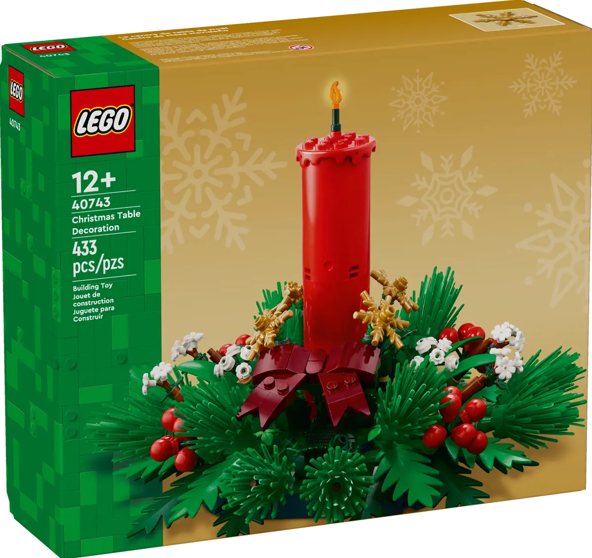 40743 - SEASONS AND OCCASIONS - DECORAZIONE DA TAVOLO NATALIZIA