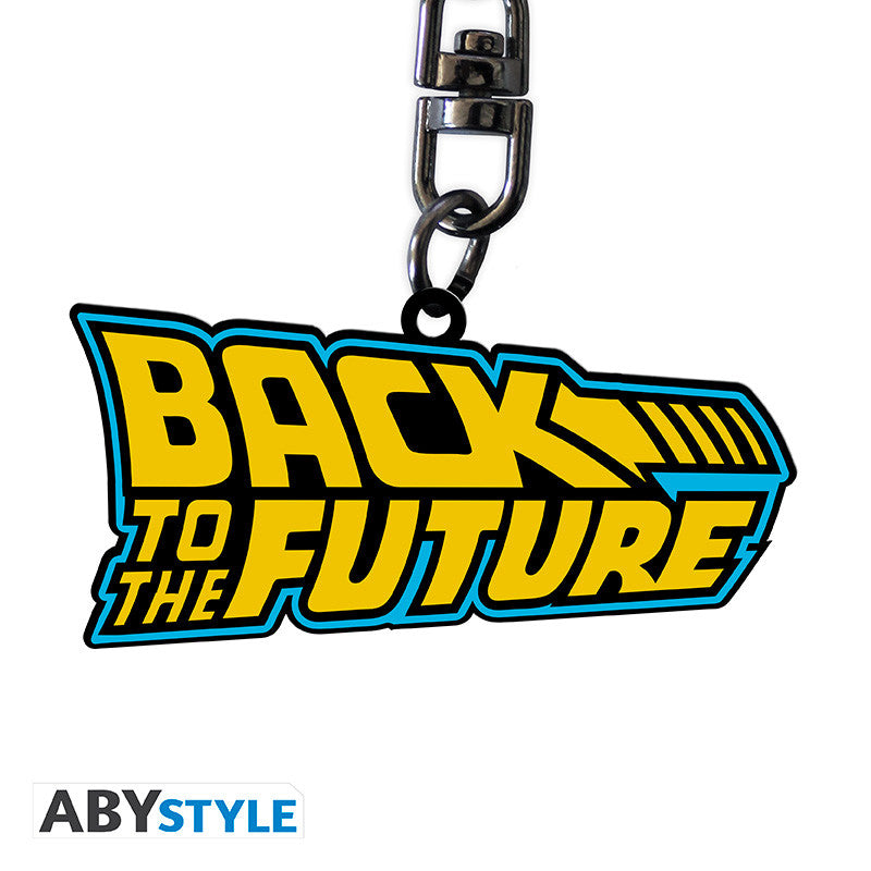 ABYKEY613 - BACK TO THE FUTURE - KEYCHAIN - LOGO