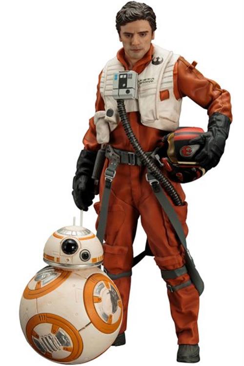 58078 - STAR WARS EPISODE VII - POE DAMERON & BB-8 - ARTFX STATUA 23CM