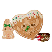 DISNEY - LILO & STITCH - BORSA A TRACOLLA - ANGEL AND STITCH GINGERBREAD HEART