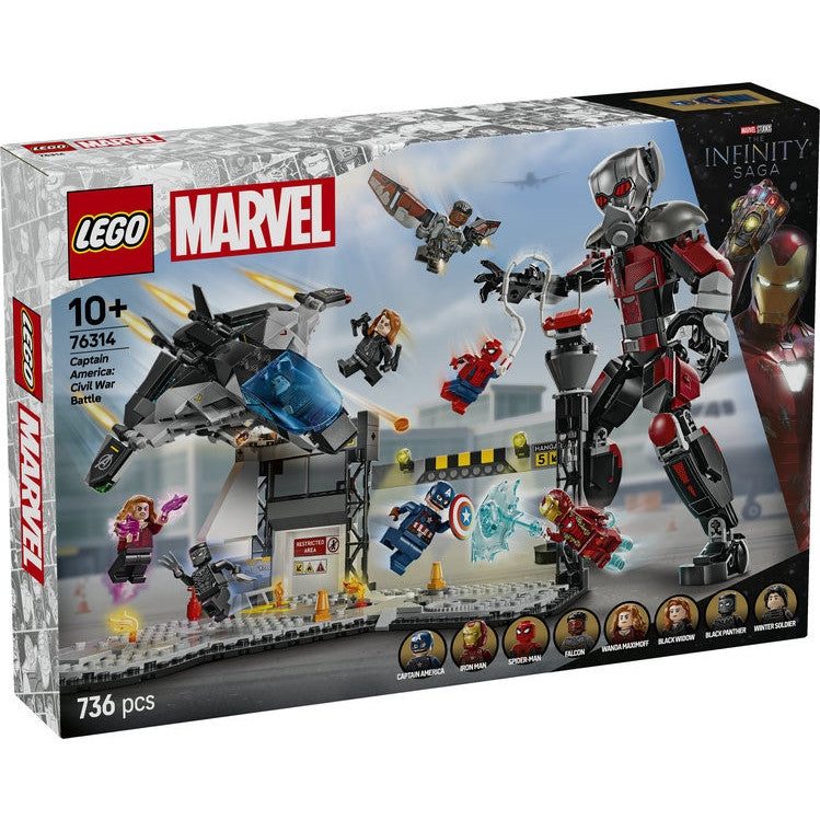 76314 - SUPER HEROES MARVEL - AZIONE DI BATTAGLIA CAPTAIN AMERICA: CIVIL WAR