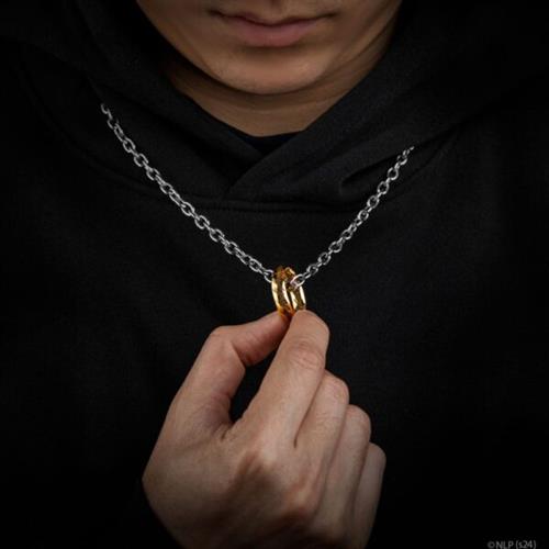 CR3051 - IL SIGNORE DEGLI ANELLI - COLLANA UNICO ANELLO