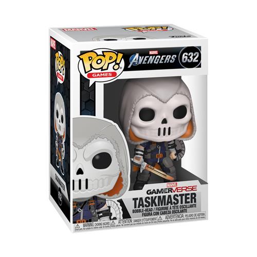 MARVEL: AVENGERS 2020 GAME - POP FUNKO VINYL FIGURE 632 TASKMASTER (STARK TECH SUIT) 9CM